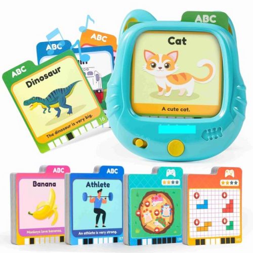 Joyfy Talking Flash Cards for Kids 3 4 5 Year Old 136 Sight Words 64 Games Montessori Educational Preschool Learning Activitie Toddler Learning Toys