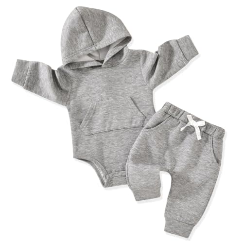 Aalizzwell Infant Baby Winter Hoodie Outfit