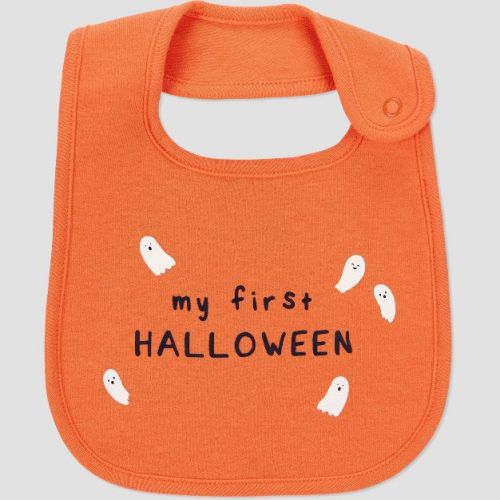 Carter's Just One You® Baby Halloween Bibs - Orange