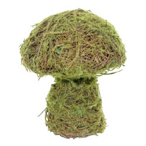6" Green Moss Mushroom Accent by Ashland®