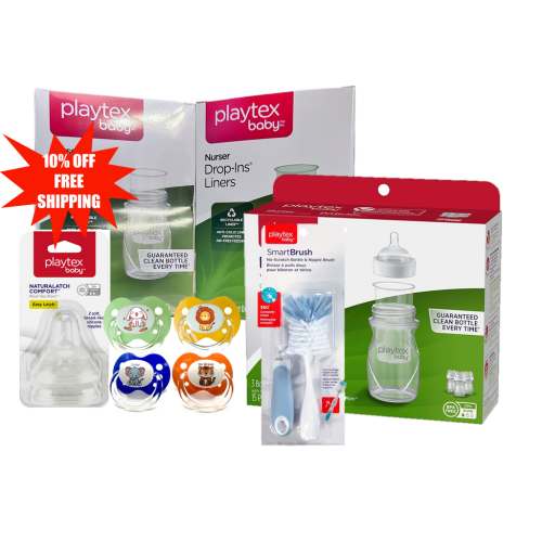 Playtex Baby Essential Bundle: The Original Binky & More!