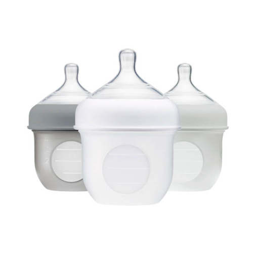 NURSH Silicone Bottle 3 Pack - 4oz