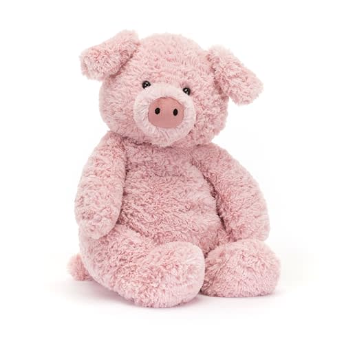 Jellycat Barnabus Pig Stuffed Animal, Huge 16.5 inches - Farmyard Plush Toy - Classic Children's Gift