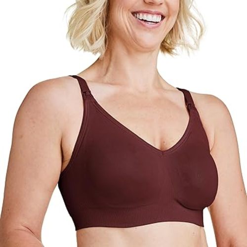 Bravado Designs Nursing Bras for Breastfeeding, Body Silk Seamless Wireless Bras for Women, Full Coverage Maternity Bra