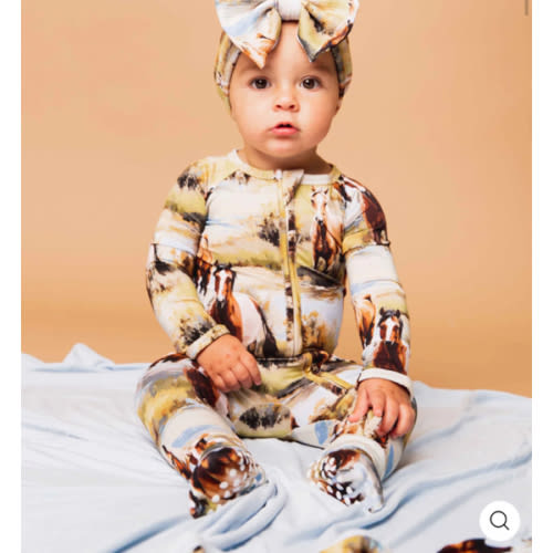 Horse of Course Convertible Romper