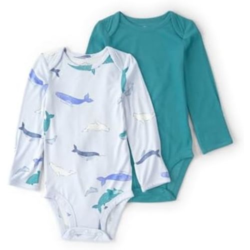 Carter's Baby Boys' Purelysoft 2-pack Long Sleeve Bodysuit