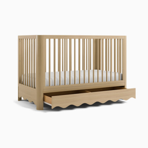 Casablanca Deluxe 5-in-1 Convertible Crib with Drawer - Driftwood