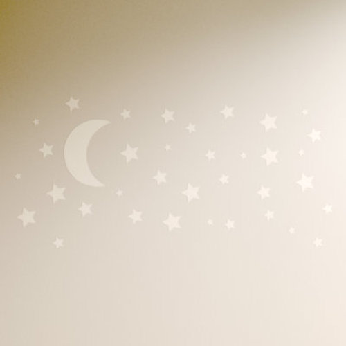 Trule Moon and Stars Wall Decal & Reviews | Wayfair