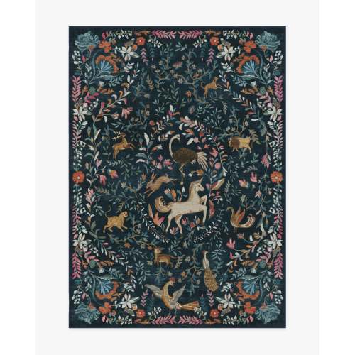 Dreamweaver Blue Multicolor Rug by Iris Apfel | Ruggable US