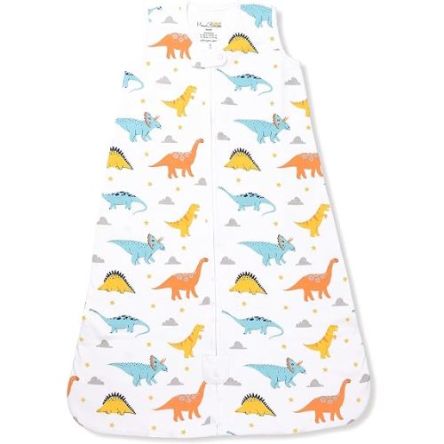 Organic Cotton Baby Wearable Blanket 1.0 TOG Sleep Sack 6-12 Months 1-Pack