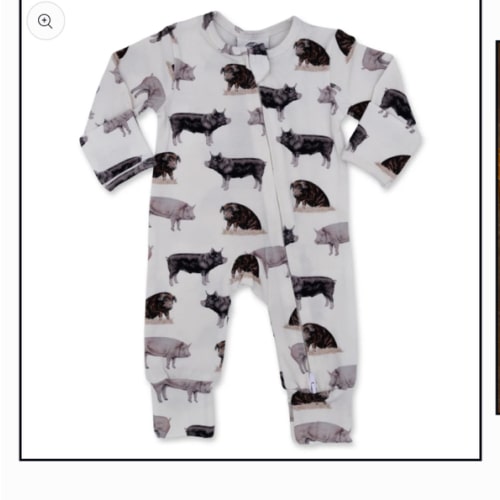 Pig Folding Feet Jammies – Cowkid Clothing Company