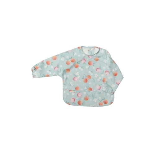 Long Sleeve Bib - Peaches