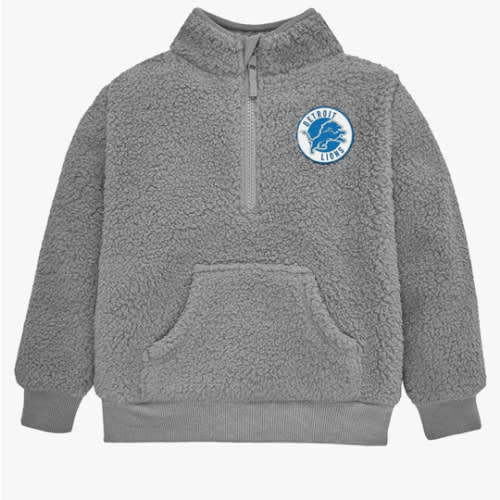 Gerber NFL unisex-baby Nfl Team Sherpa Mock Neck Pull Over Sweatshirt