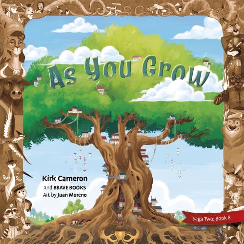 As You Grow by Kirk Cameron: A Christian Picture Book for Kids About the Fruit of the Spirit - Ages 4-8 (Freedom Island)