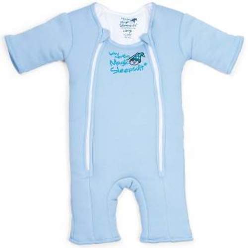 Baby Merlin's Magic Sleepsuit Swaddle Wrap Transition Product - 3-6 Months - Blue : Target
