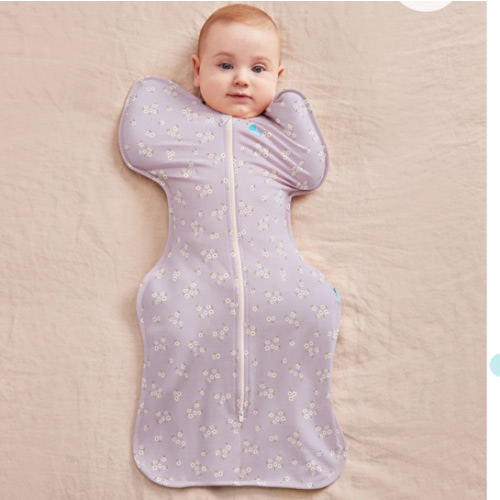 Swaddle Up™ 1.0 TOG Cotton Lilac Meadow