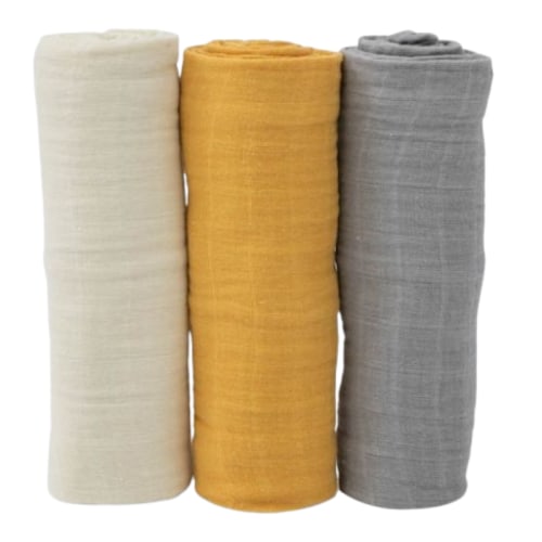 Muslin Swaddle - 3 Pack