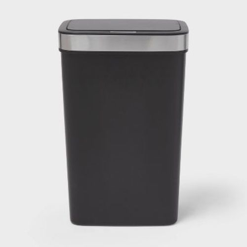 Premium 13 Gallon Resin Motion Can with Stainless Rim - Brightroom™