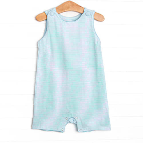 Noah Jon Jon, Blue and Aqua Stripe – Stitchy Fish