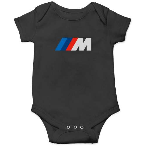 The Bayerische Motoren Werke B M W Onesies Kids's Short Sleeve Onesie NB (0-3M) Black sold by Goodstep | SKU 538643061 | Printerval
