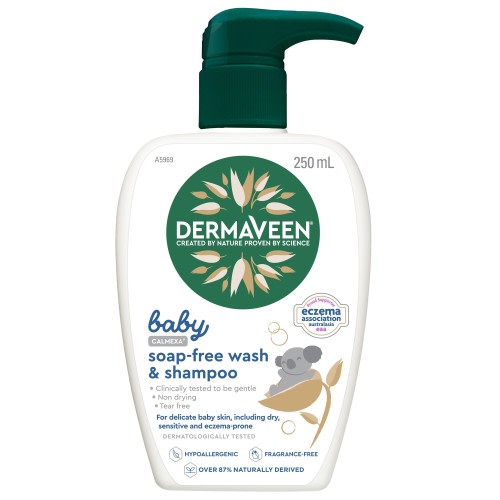 Dermaveen Sensitive Relief Baby SF Bodywash & Shampoo Colloidal Oatmeal 250ml