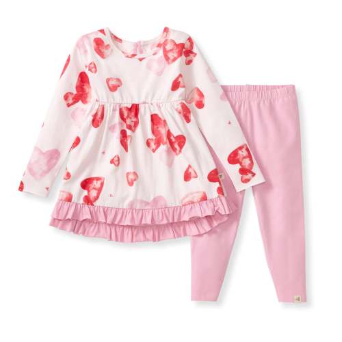 I Heart You Tunic & Pants Set – Burt's Bees Baby