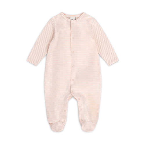 BABY SLEEPSUIT | PEONY STRIPE