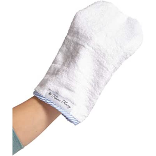 Fishers Finery Bamboo Viscose Wash Cloth Gift Set - 2 Pack (Blue)