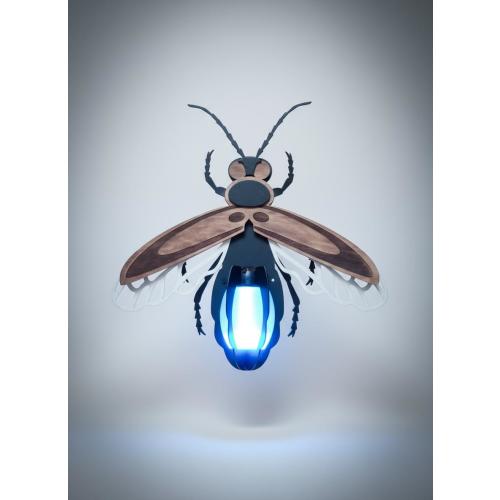 FireFly Insect lantern Lamp/ Beetle Style Light/Bug Themed lamp /kid room light/ Made in Ukraine