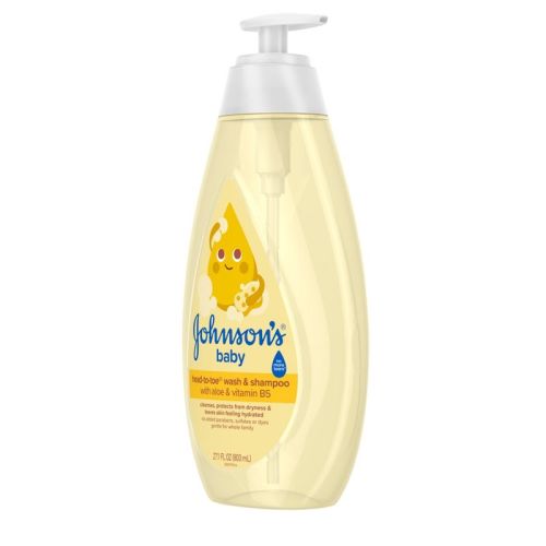 Johnson's Head-To-Toe Gentle Baby Body Wash & Shampoo For Sensitive Skin - 27.1 fl oz