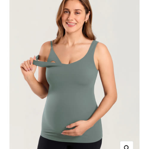 Natrelax® V Neck Nursing Tank Top