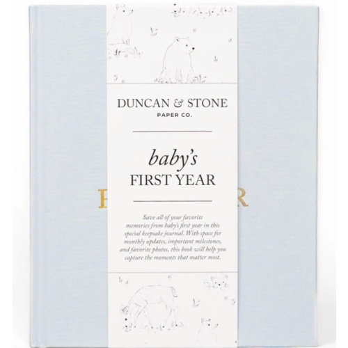 Baby Memory Book & Photo Album | Duncan & Stone Paper Co.