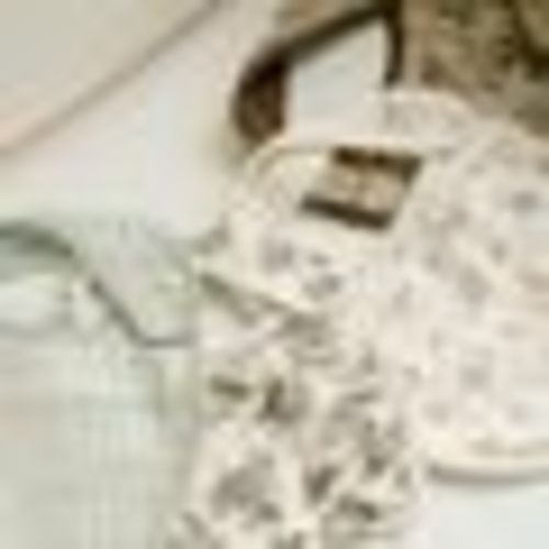 Oilo Assorted 2-Pack Organic Cotton Muslin Baby Bibs in Eggshell/Bark at Nordstrom