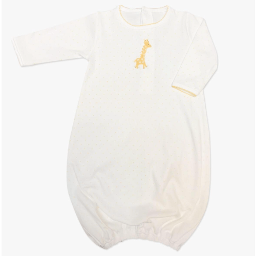 Crochet Giraffe Yellow Dot Daygown