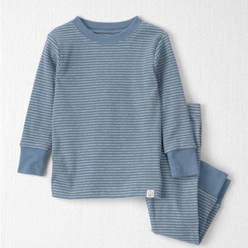 Baby 2-Piece Organic Cotton Ribbed Pajama Set in Stripes - Little Planet | Carter's