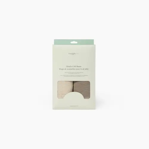 Muslin Crib Sheets | Natural + Birch