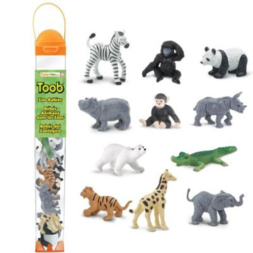 Safari Ltd. - Baby Zoo Animals TOOB® - contains 11 Mini Figurines