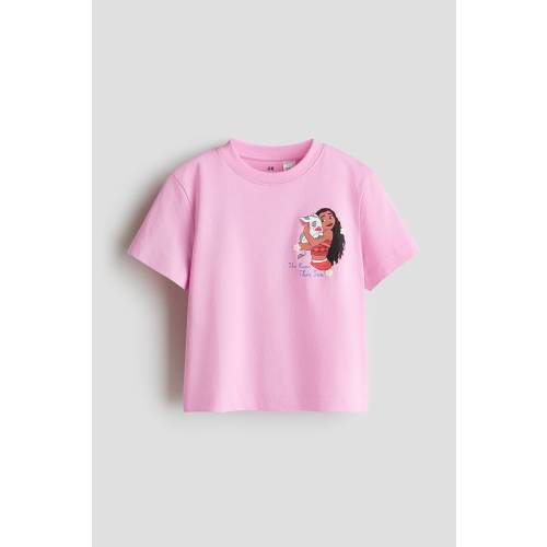 COTTON T-SHIRT WITH PRINTED MOTIF