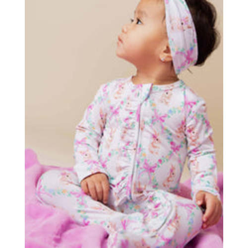 Too Fluffin Cute Ruffle Footie