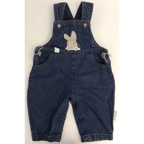 Vintage Peter Rabbit Denim Overalls 0-3 Months Perfect For Easter!