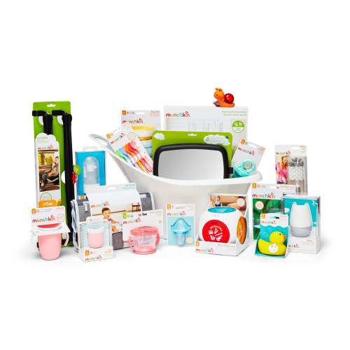 Munchkin VIB Gift Basket - Pink