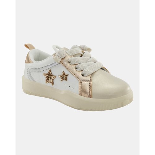 Toddler Metallic Star Sneakers - Gold - OshKosh B'gosh | Carter's
