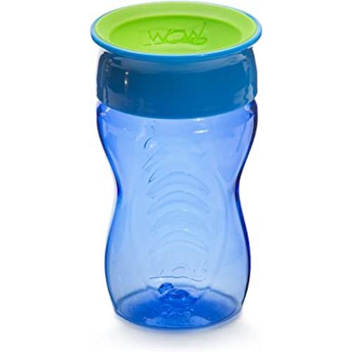 Wow Cup for Kids 360 Sippy Cup, Blue, 10 oz / 296 ml