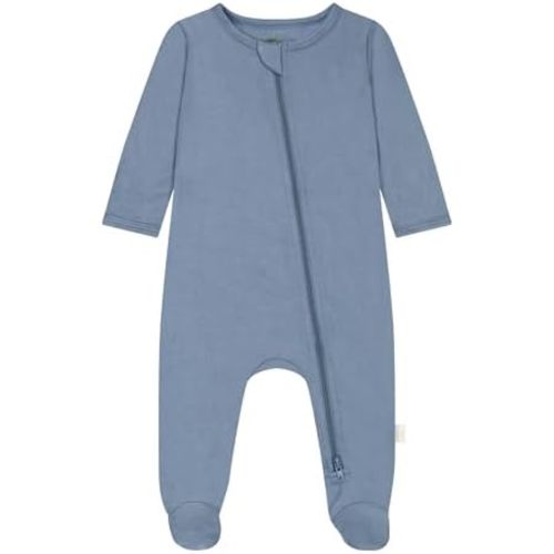 UPF 50+ Babmboo Baby Sun Romper - Soft Zipper One-Piece for Outdoor & Beach Wear, Breathable Infant Outfit, 0-12M