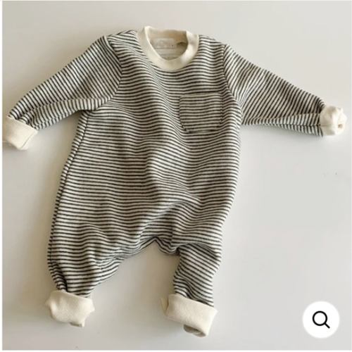 Boho Striped Onesie – The Boho Bebe