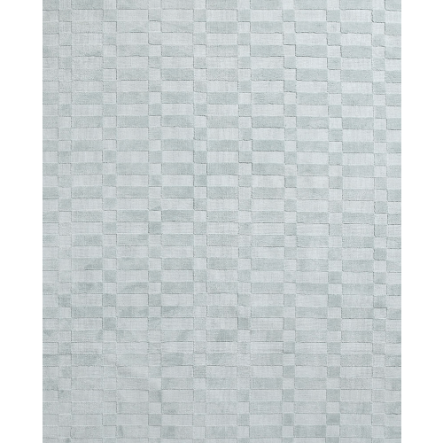 Geo Checker Morning Blue Performance Kids Area Rug 4''x6'