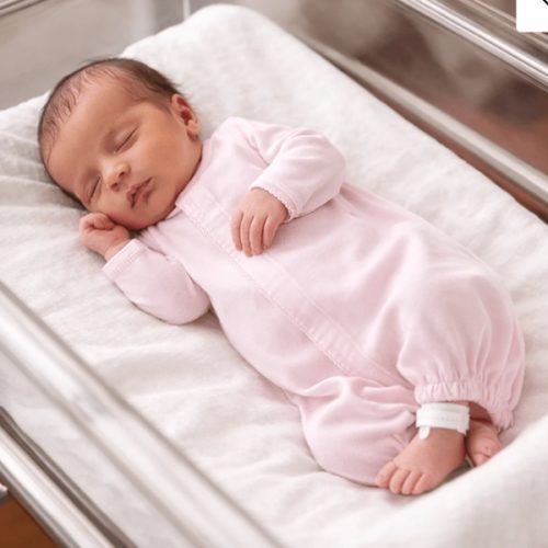 Baby Girl Pink Converter - Magnolia Baby Pima Cotton