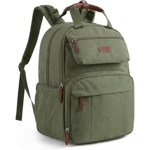 mommore Diaper Bag Backpack Travel Baby Bag with Changing Pad for Mom Dad