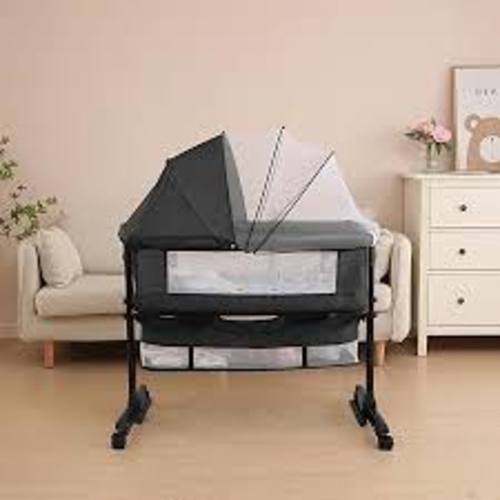 Baby Cradle, Freestanding Bedside Bassinet, 3-in-1 Convertible Bassinet with 360° Swivel Wheels, 2026 New Model Adjustable, Easy-Fold Portable Neutral Baby Newborn Bassinet (Dark Gray) - Google Search