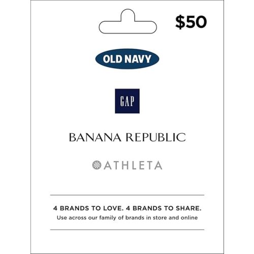 GAP Options (Multibrand) Physical Gift Card - $50